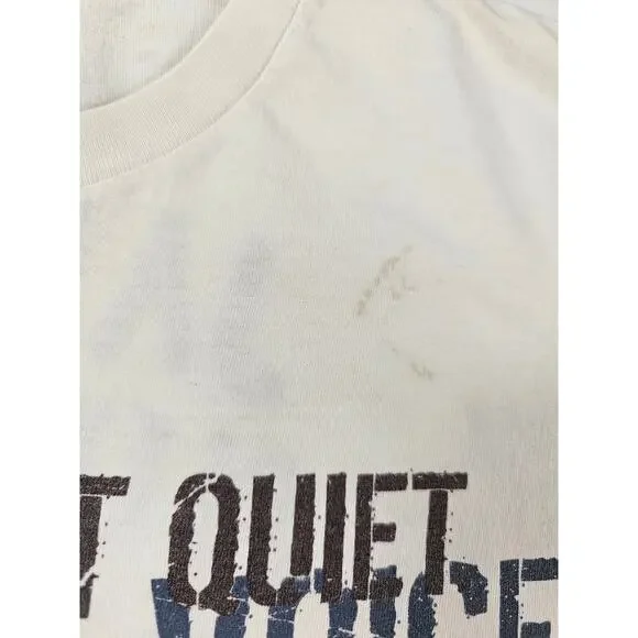 Freedom ain't quiet raise your voice harley Davidson graphic tee medium unisex ^ - Picture 7 of 10